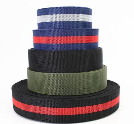 Strapworks Lichte polypropyleen webbing 55mm gestreepte webbing voor zakken