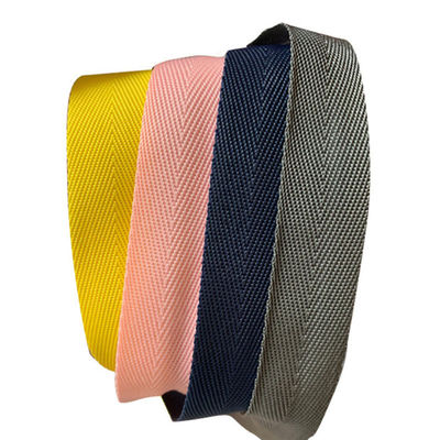 Herribone polypropyleen webbing 20mm 25mm ISO14001 Pp webbing