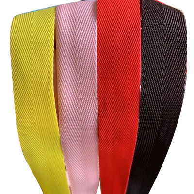 Herribone polypropyleen webbing 20mm 25mm ISO14001 Pp webbing