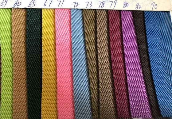 Herribone polypropyleen webbing 20mm 25mm ISO14001 Pp webbing