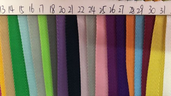Herribone polypropyleen webbing 20mm 25mm ISO14001 Pp webbing