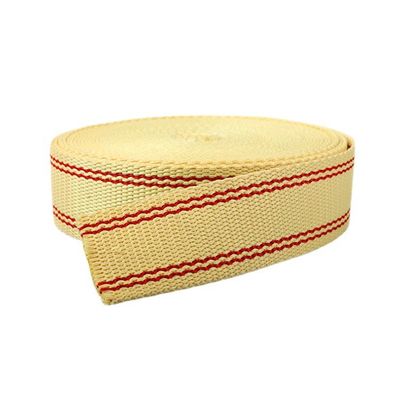 Geel brandvertragend weefsel 2,5 cm Kevlar weefsel door de Yard