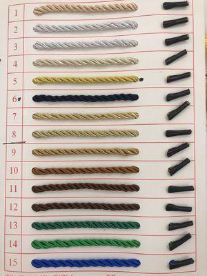 3 strengen dubbel gevlochten nylon touw 1 cm dubbel gevlochten poly touw