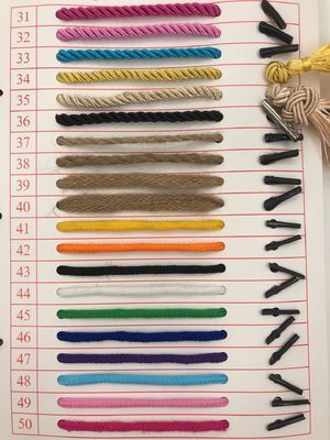 3 strengen dubbel gevlochten nylon touw 1 cm dubbel gevlochten poly touw