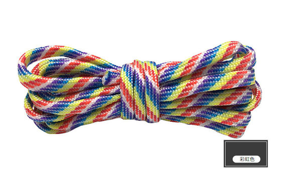 Kleurrijk oranje nylon touw ISO9001 Dubbel gevlochten polyester touw