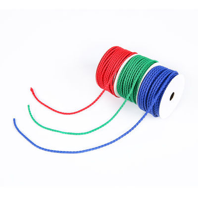 DIY Craft 2 gebreide touw 5mm Zwart Dubbel gebreide Nylon touw