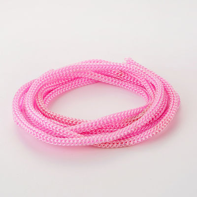 Roze DIY 3 mm polypropyleen touw Paarse dubbel gevlochten polypropyleen touw