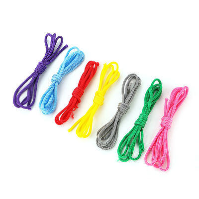 Roze DIY 3 mm polypropyleen touw Paarse dubbel gevlochten polypropyleen touw