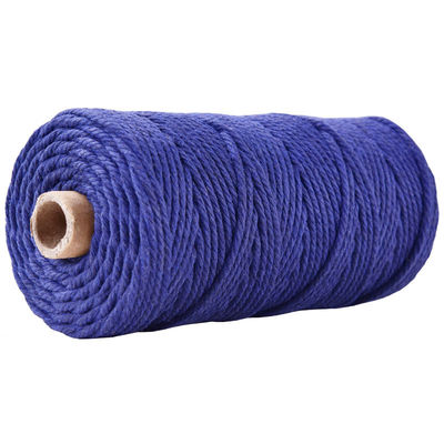 Groen 3-streng Twisted Nylon touw 3 mm Macrame Geflechte katoenen touw