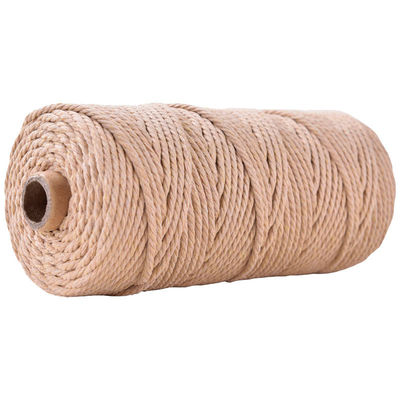 Groen 3-streng Twisted Nylon touw 3 mm Macrame Geflechte katoenen touw