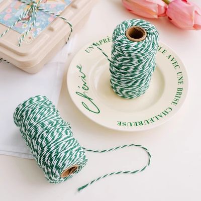 DIY 2 Streng Twisted Cord 550 pond 2 mm Cotton Macrame Cord