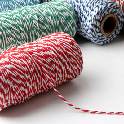 DIY 2 Streng Twisted Cord 550 pond 2 mm Cotton Macrame Cord