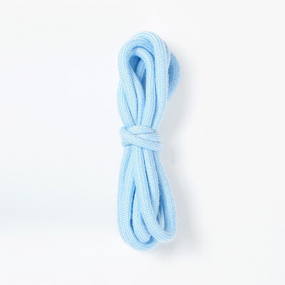 Blauwbruin 6 mm gevlochten katoen touw voor het trekken van kleding