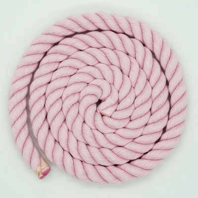 13mm Drie-streng katoenen touw Twisted Mixed Color Dog Leash Klimtouw