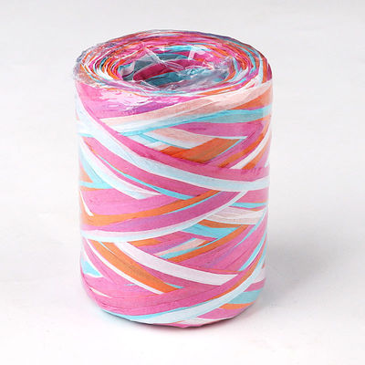 Handwerk papier touw Diy Raffia 100m kerst gebreide papier touw