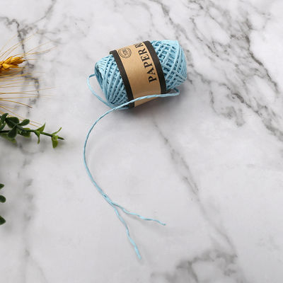 Gekleurde 2 mm papieren touw 10m Eco Friendly DIY Craft Paper Rope