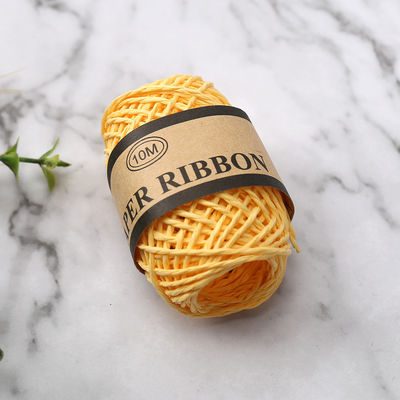 Gekleurde 2 mm papieren touw 10m Eco Friendly DIY Craft Paper Rope