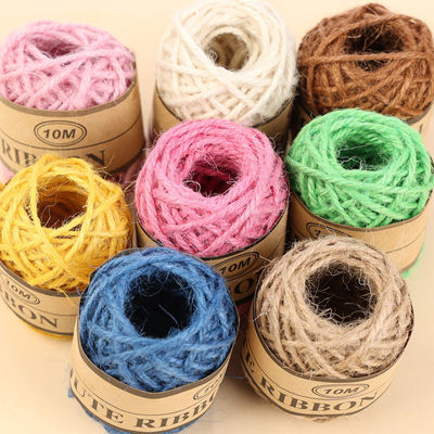 2 mm natuurlijk jute touw 10 m milieuvriendelijk DIY handwerk jute touw