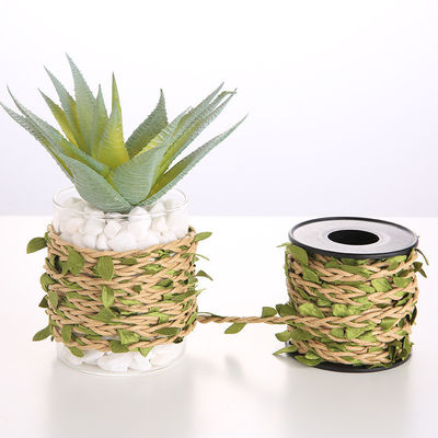 6 mm decoratief lint met blad 10 m touw voor ambachten