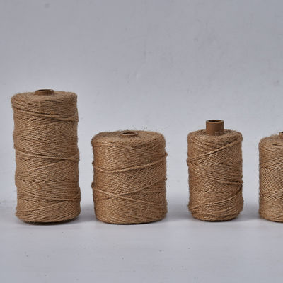 1mm-20mm gekleurde jute-twine ISO9001 Eco-vriendelijk 6mm jute touw