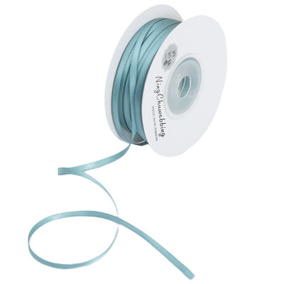 3 mm polyester satine lint dubbel gezicht hoge dichtheid satine afwerking poly lint