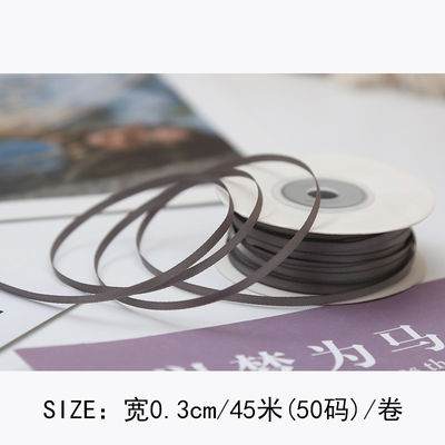 3 mm polyester satine lint dubbel gezicht hoge dichtheid satine afwerking poly lint