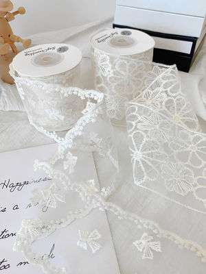 65 mm polyester lint lint voor bruiloft decoratie en cadeau verpakking