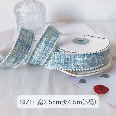 25 mm polyester lint rooster plaid lint parel rand OEM ODM