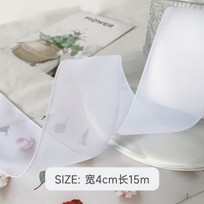 High Density Polyester Organza Ribbon 40mm voor luxe cadeauverpakkingen