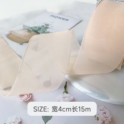 High Density Polyester Organza Ribbon 40mm voor luxe cadeauverpakkingen