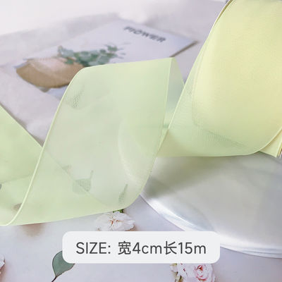 High Density Polyester Organza Ribbon 40mm voor luxe cadeauverpakkingen