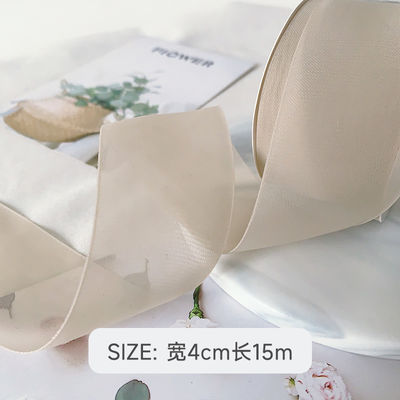 High Density Polyester Organza Ribbon 40mm voor luxe cadeauverpakkingen