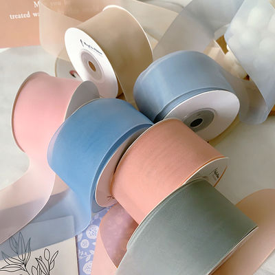 High Density Polyester Organza Ribbon 40mm voor luxe cadeauverpakkingen