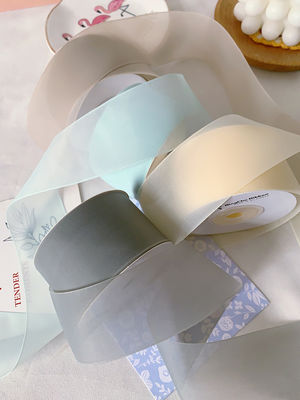 High Density Polyester Organza Ribbon 40mm voor luxe cadeauverpakkingen