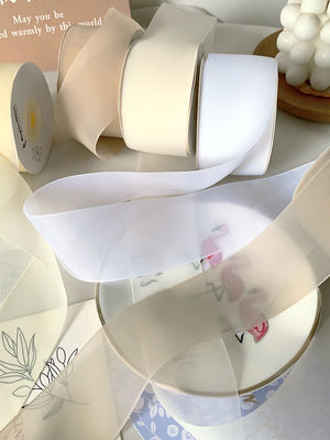 High Density Polyester Organza Ribbon 40mm voor luxe cadeauverpakkingen