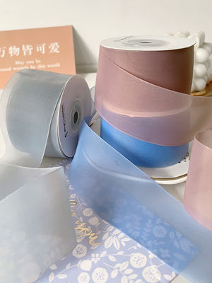 High Density Polyester Organza Ribbon 40mm voor luxe cadeauverpakkingen