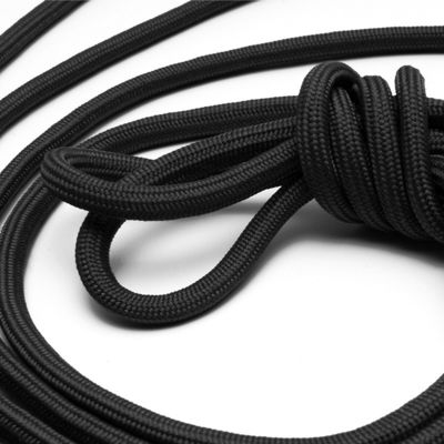 Grijzige Roze Dubbele vlecht Nylon Yacht touw 5 mm Polyester kabel in bulk