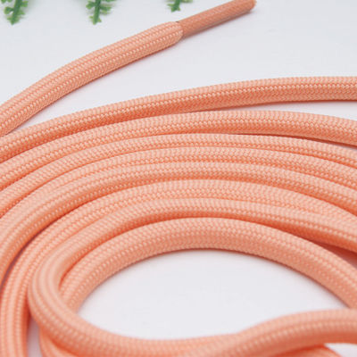 Grijzige Roze Dubbele vlecht Nylon Yacht touw 5 mm Polyester kabel in bulk