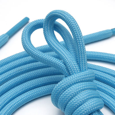 Grijzige Roze Dubbele vlecht Nylon Yacht touw 5 mm Polyester kabel in bulk