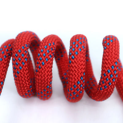 6mm-20mm Rood Klimtouw Kabel Snelle Afdaling Redding Static Touw Kabel