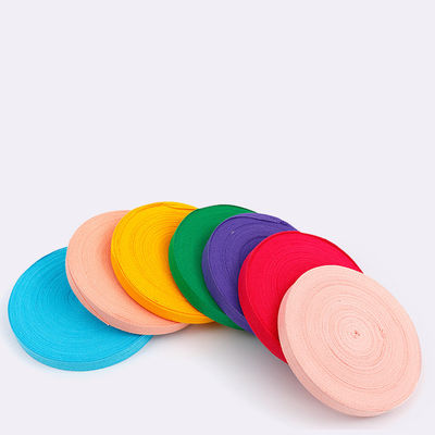 10 mm-40 mm Plain Cotton Ribbon Roze Groen Blauw Geweven Rand Ribbon