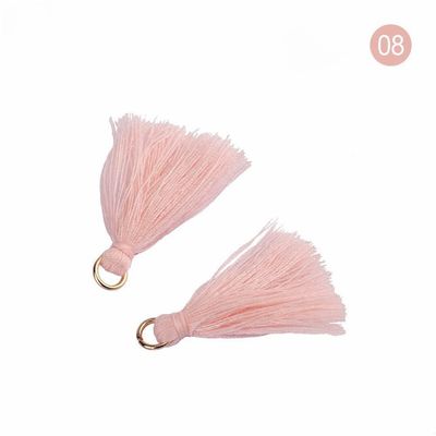 Kleurrijke katoenen Tassel 3 cm Kledingstuk Decoratie Katoen draad Tassels