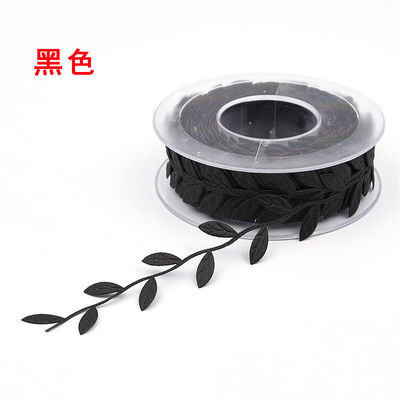 Polyester blad lint Ultrasone rood poly lint Voor bruiloft decoratie