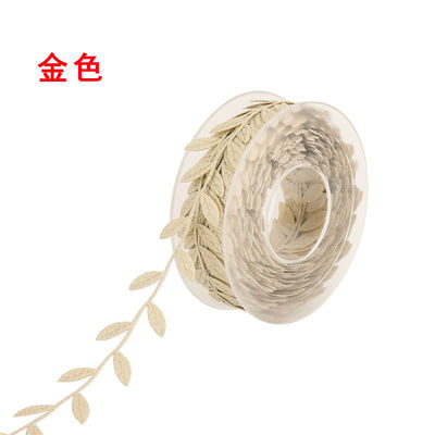 Polyester blad lint Ultrasone rood poly lint Voor bruiloft decoratie
