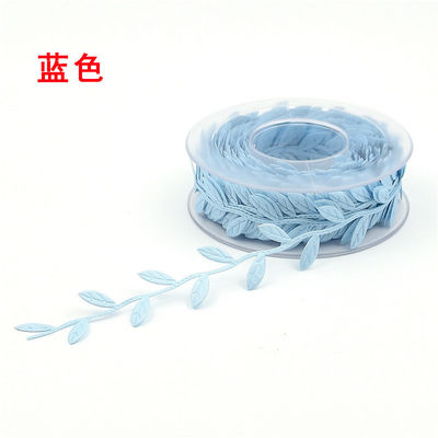 Polyester blad lint Ultrasone rood poly lint Voor bruiloft decoratie