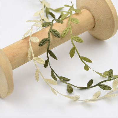 Polyester blad lint Ultrasone rood poly lint Voor bruiloft decoratie