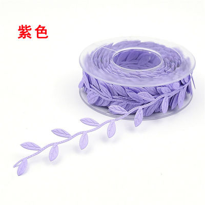Polyester blad lint Ultrasone rood poly lint Voor bruiloft decoratie
