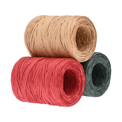 5mm*100m Kleurpapier touw Eco-vriendelijk DIY Twisted Paper String