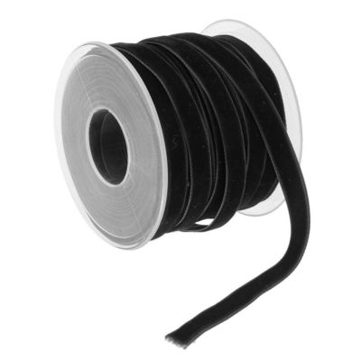 10mm*20Y elastisch fluwelen lint Roze fluwelen draadband ISO9001