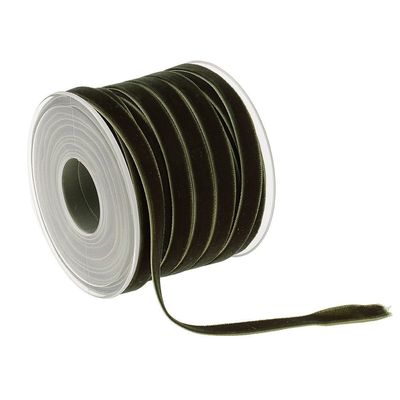 10mm*20Y elastisch fluwelen lint Roze fluwelen draadband ISO9001